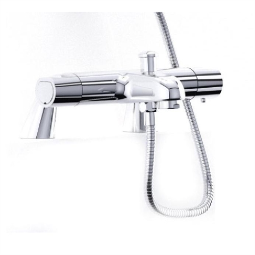 Inta Safetouch Low Pressure Thermostatic Bath Shower Mixer Lime